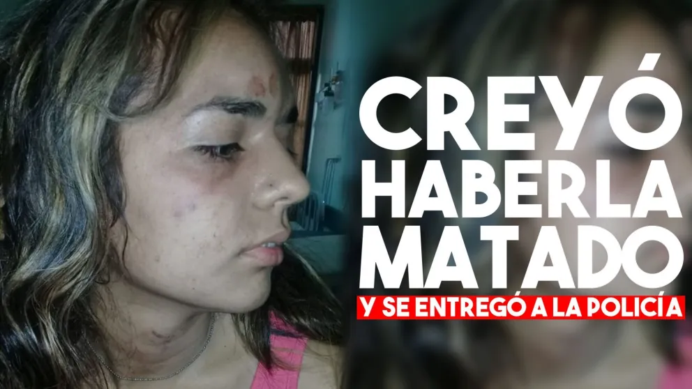 Golpeó a su ex mujer y creyó que la había matado