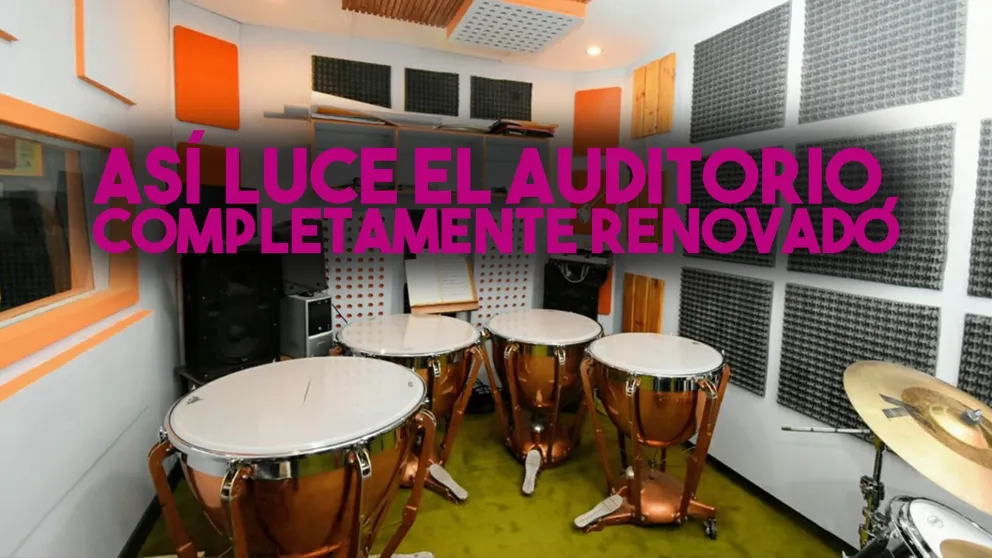 El Auditorio Juan Victoria, completamente renovado