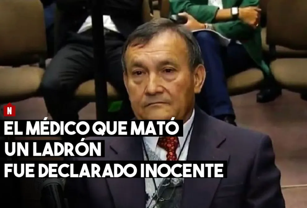 El médico que le disparó y mató a un ladrón fue absuelto