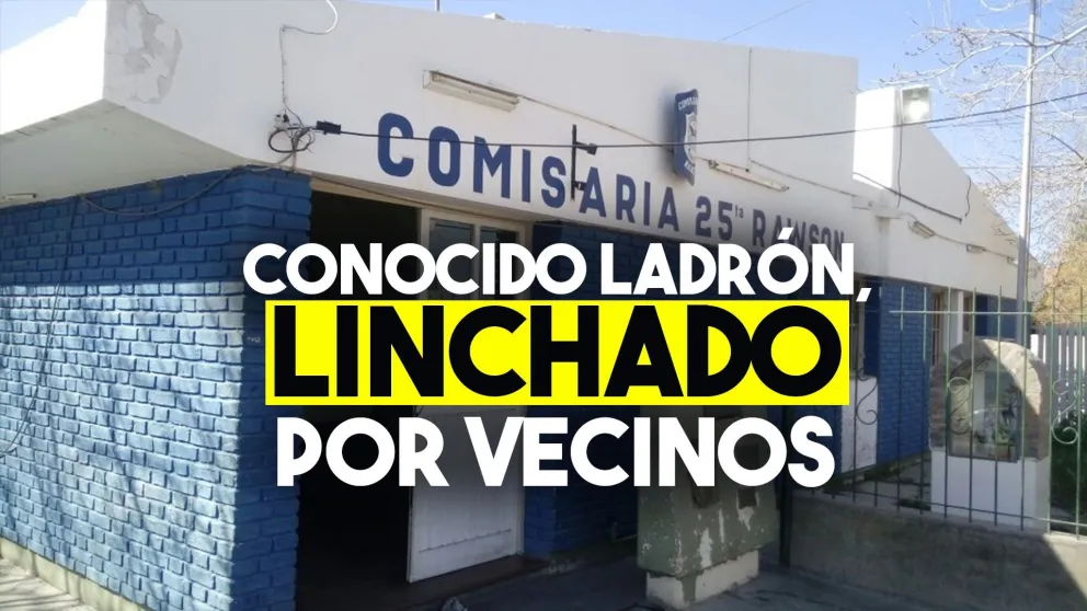 Un conocido ladrón fue linchado por los vecinos en Pocito