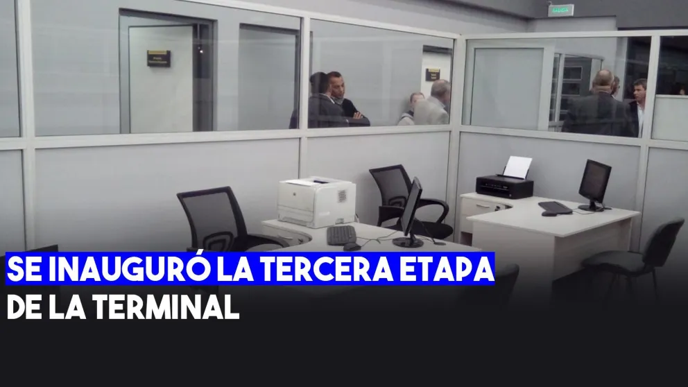 Remodelación de la terminal: se inauguró la tercera etapa
