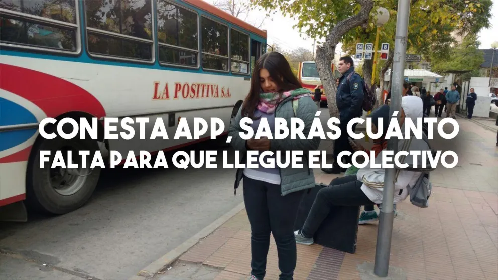 Ahora podrás saber cuánto falta para que llegue el colectivo