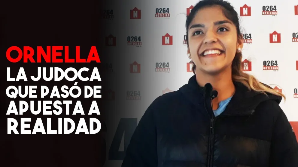 Ornella, sanjuanina de selección a fuerza de entrenamientos