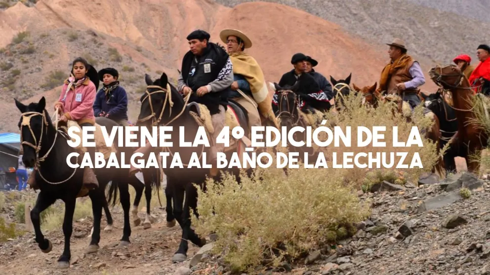 Se viene la 4° edición de la Cabalgata al Baño de la Lechuza