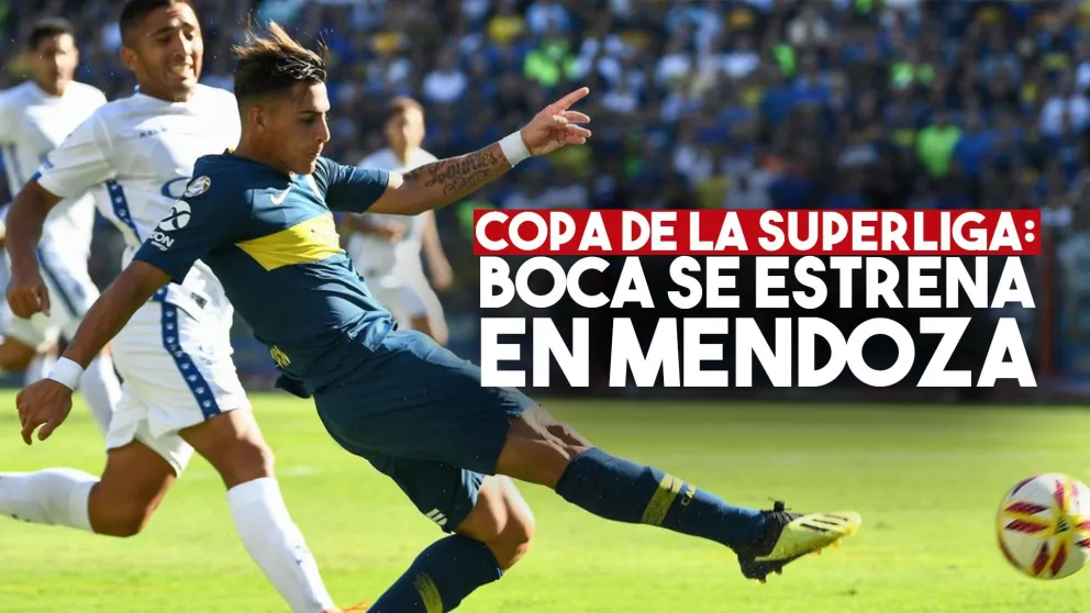 Boca pone primera en la Copa de la Superliga