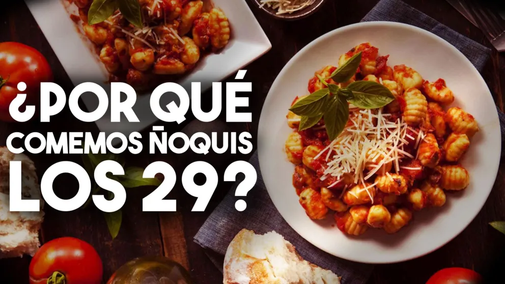 ¿Por qué se come ñoquis los 29?