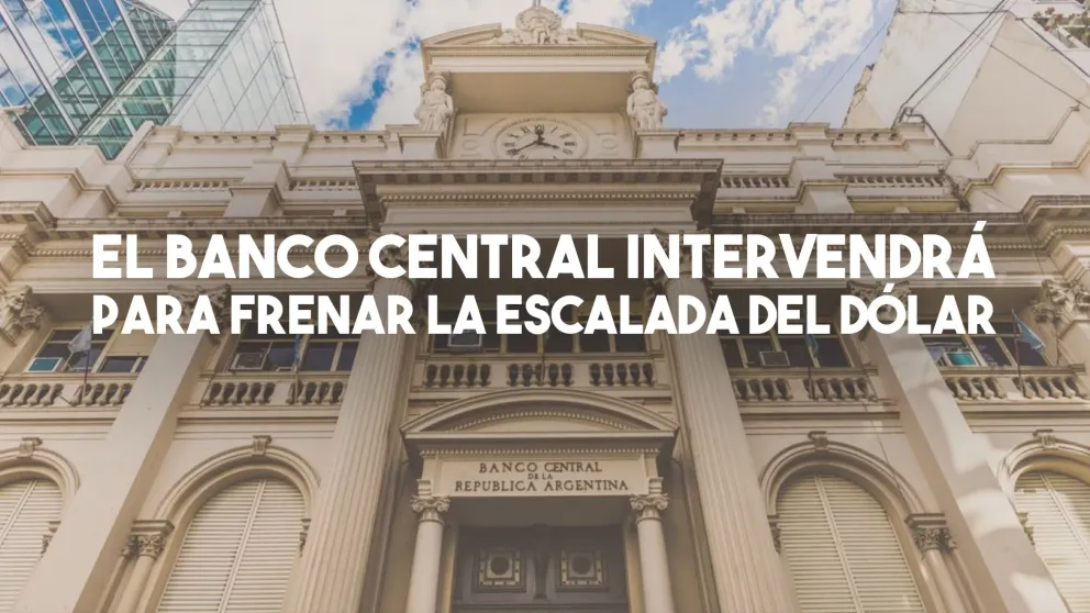 El Banco Central intervendrá para frenar la escalada del dólar