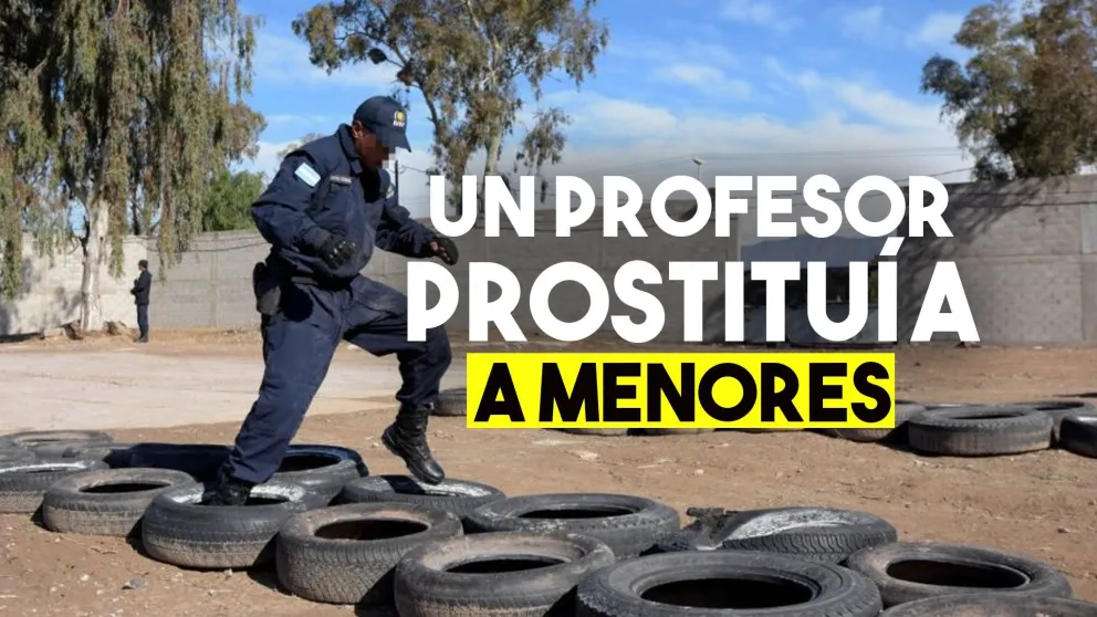 Conmoción en Mendoza: detuvieron a un profesor del Instituto Policial por prostitución de menores