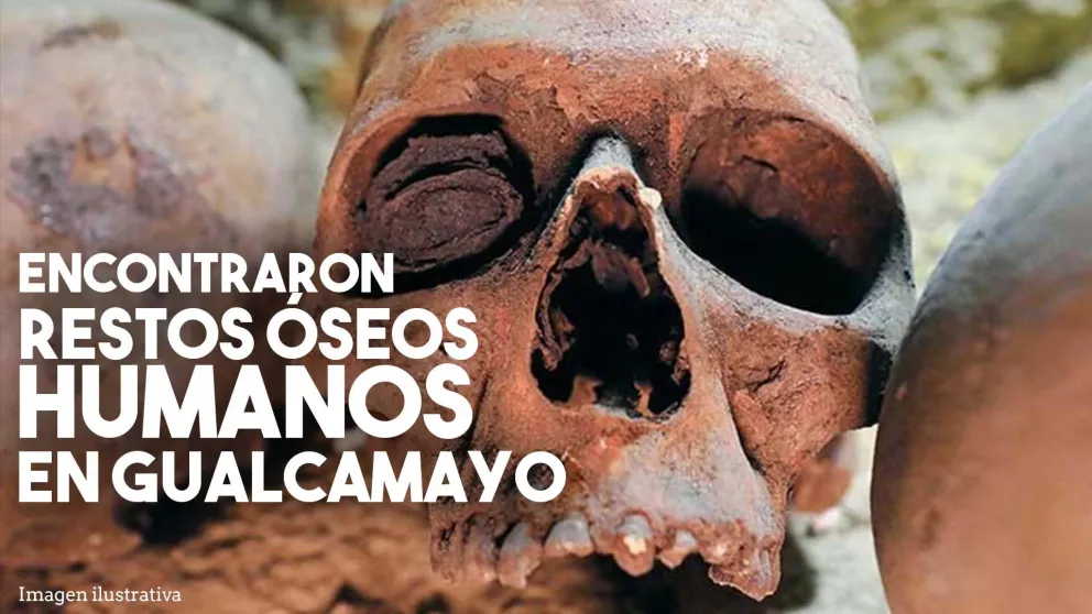 Encontraron restos óseos humanos en Gualcamayo
