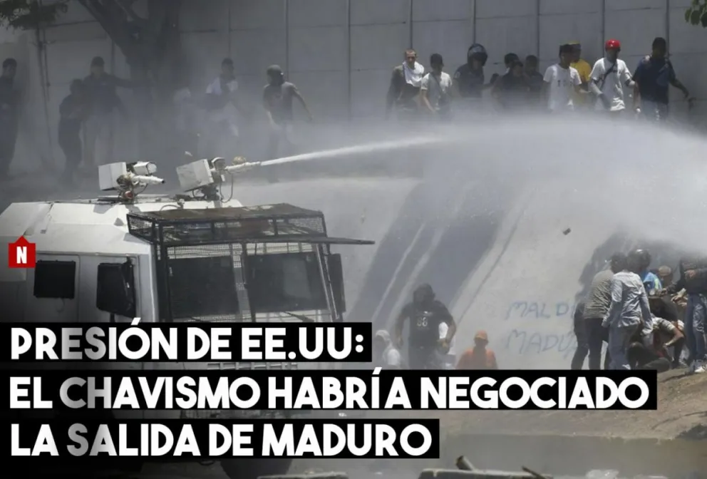 Tres figuras claves del chavismo en Venezuela negociaron la salida de Nicolás Maduro del poder