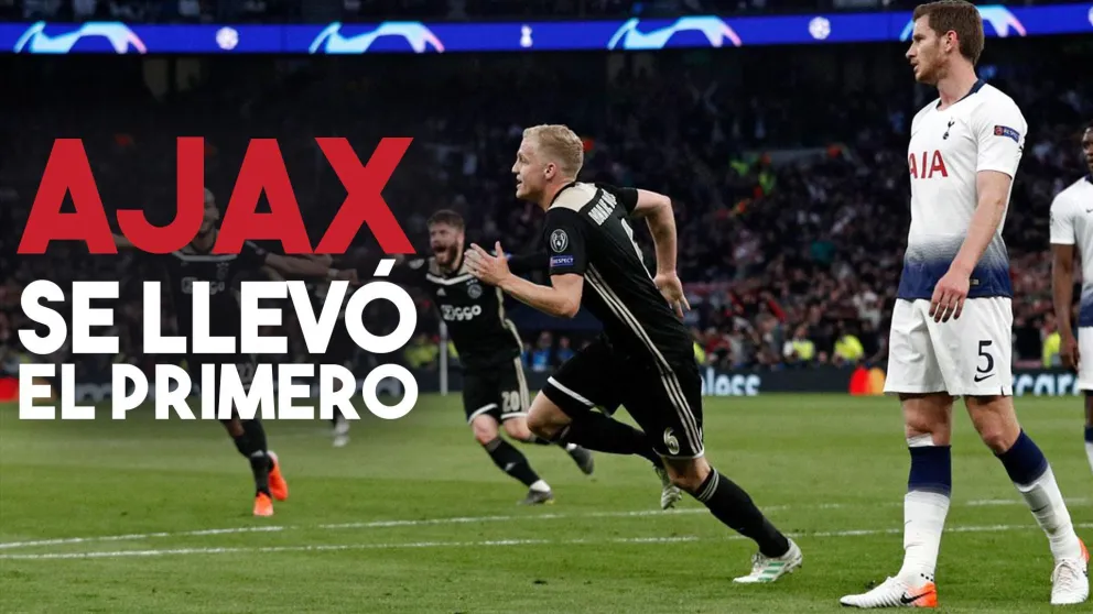 El Ajax hizo pesar su historia ante el Tottenham de Pochettino