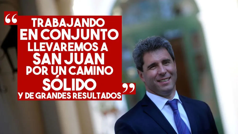 Uñac saludó a los trabajadores en su día