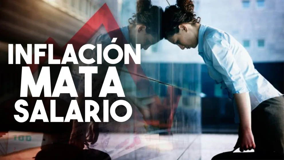Los salarios, por debajo de la inflación