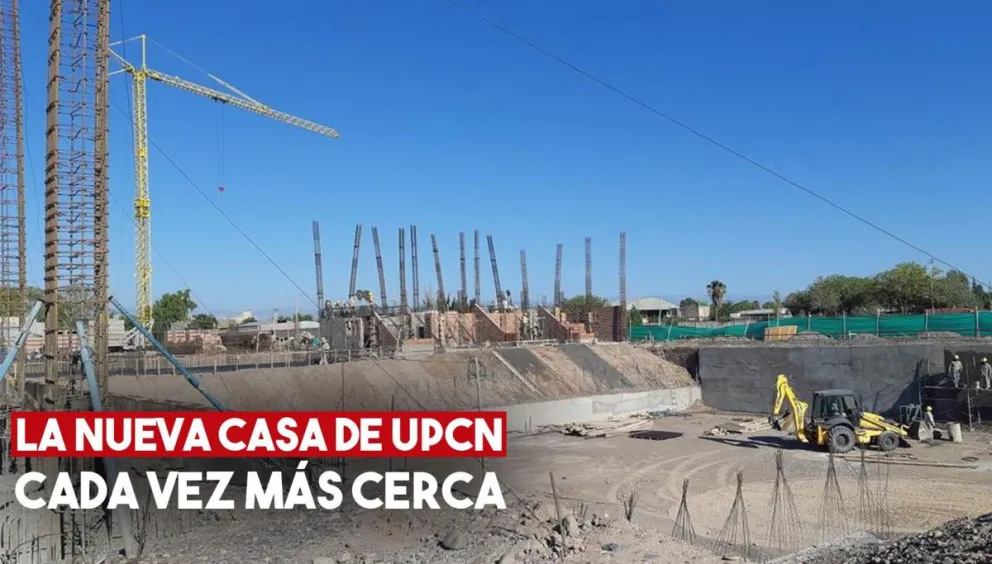Avanzan las obras en el nuevo estadio de UPCN