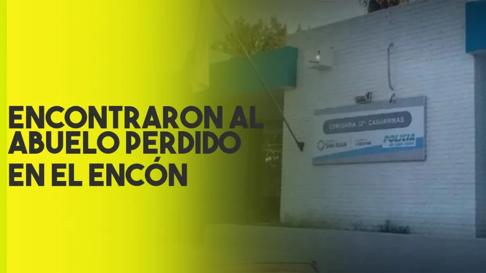 Encontraron al abuelo perdido en El Encón