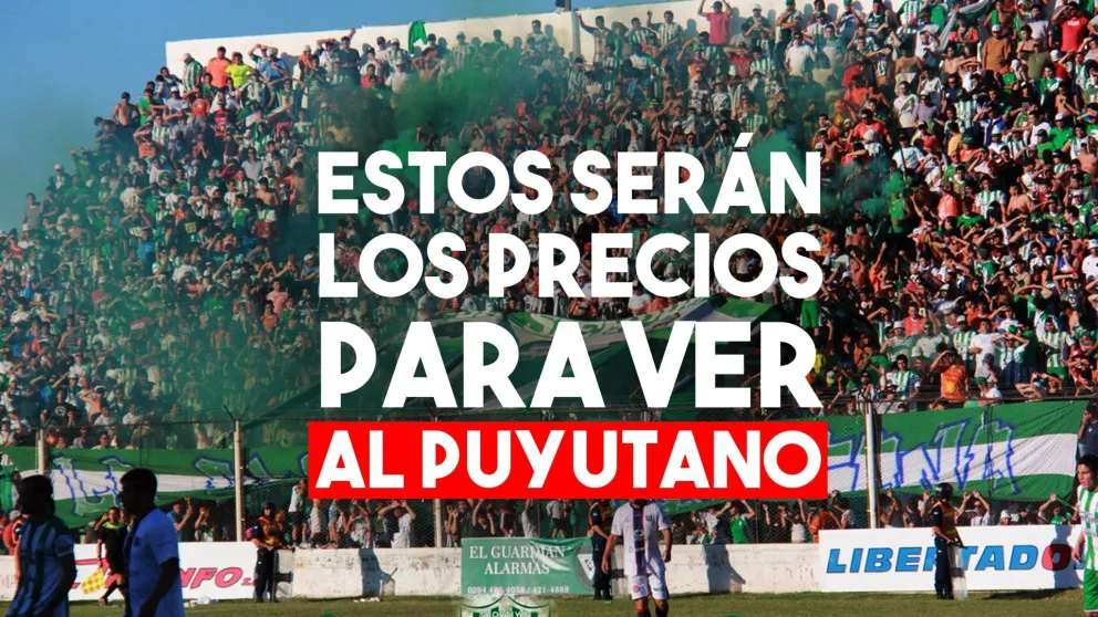 Estos serán los precios de las entradas para ver al Puyutano
