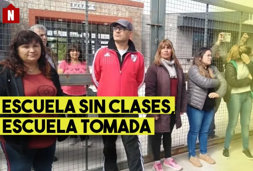 En Albardón decidieron tomar una escuela por falta de clases