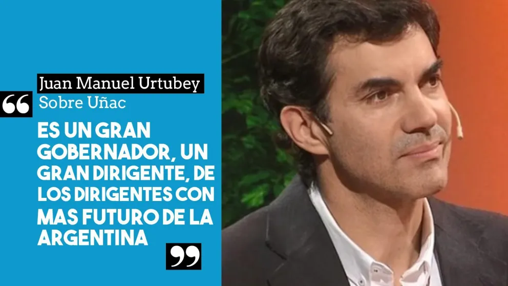 Juan Manuel Urtubey: "Sergio Uñac es un gran gobernador, un gran dirigente, de los dirigentes con mas futuro de la Argentina"