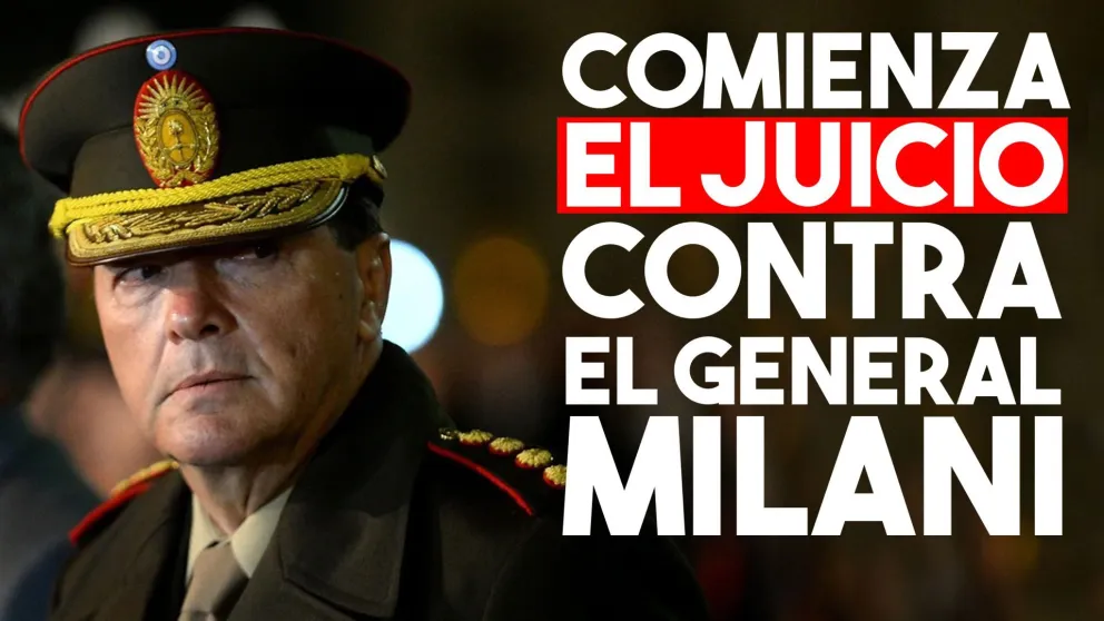 Milani a juicio por secuestros y torturas durante la dictadura