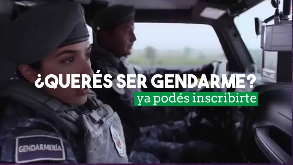 Gendarmería Nacional abrió el periodo de inscripción para nuevas incorporaciones