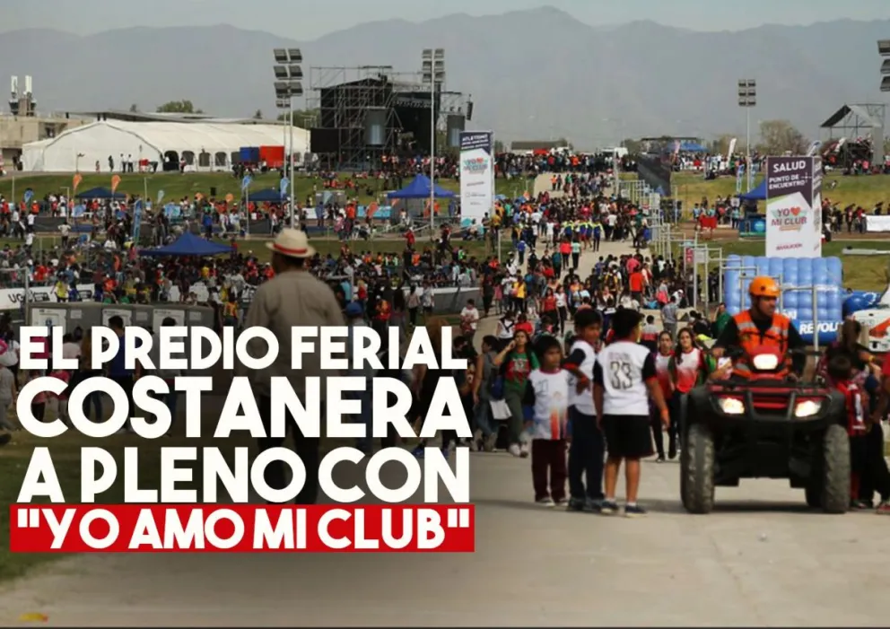 Todo listo para el gran evento deportivo Yo amo mi Club 2019