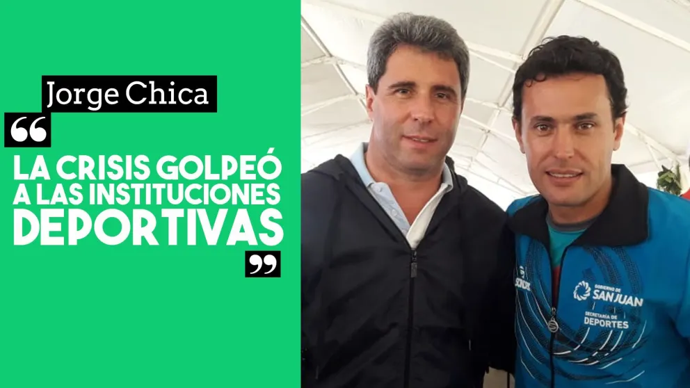 Jorge Chica: "La crisis golpeó a las instituciones deportivas"