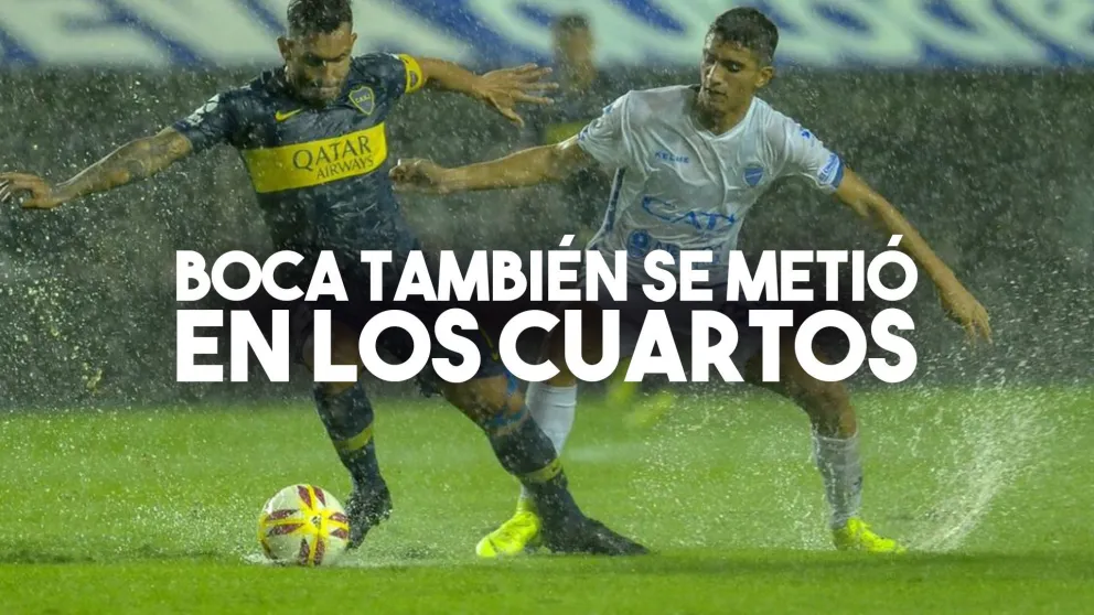 Boca le ganó 3-1 a Godoy Cruz y avanzó a los cuartos de final