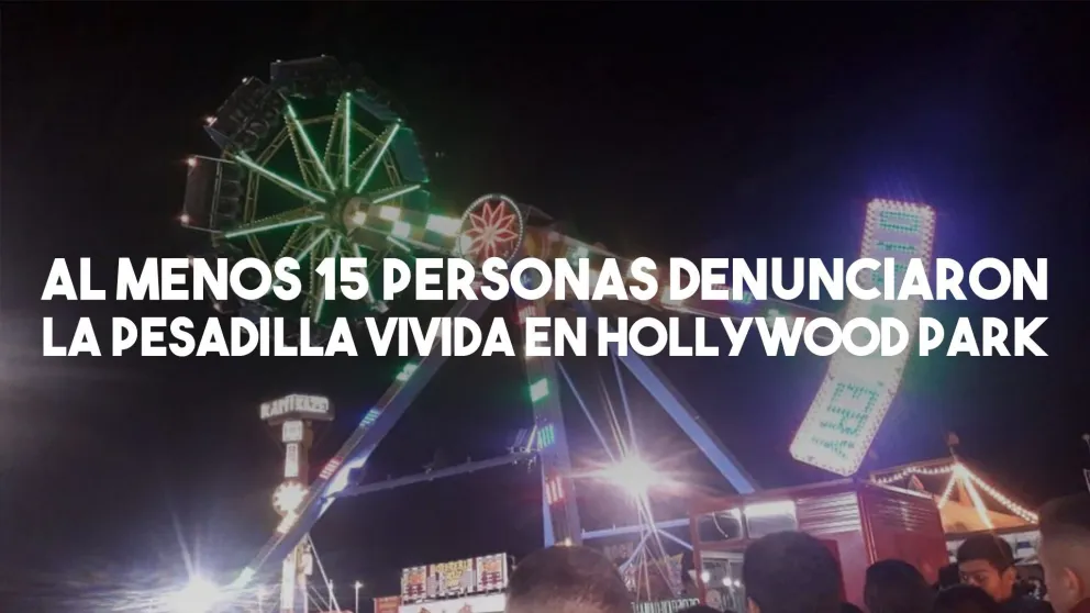 Al menos 15 personas denunciaron la pesadilla vivida en Hollywood Park