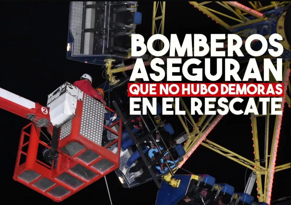 El Jefe de Bomberos asegura que no hubo demoras en el rescate