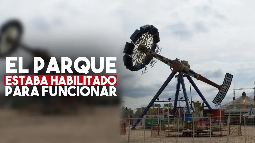 El parque tenía todas las habilitaciones para funcionar