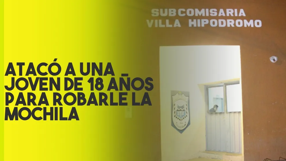 Esperaba el colectivo y la atacaron para robarle la mochila