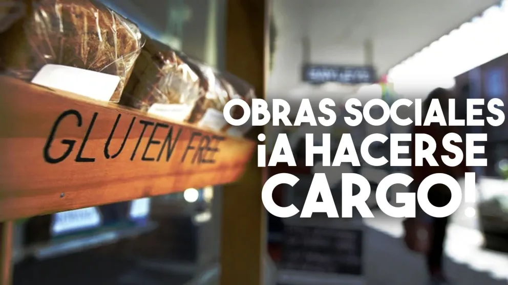 Las obras sociales y prepagas deberán aumentar el monto de cobertura por alimentos a las personas celíacas