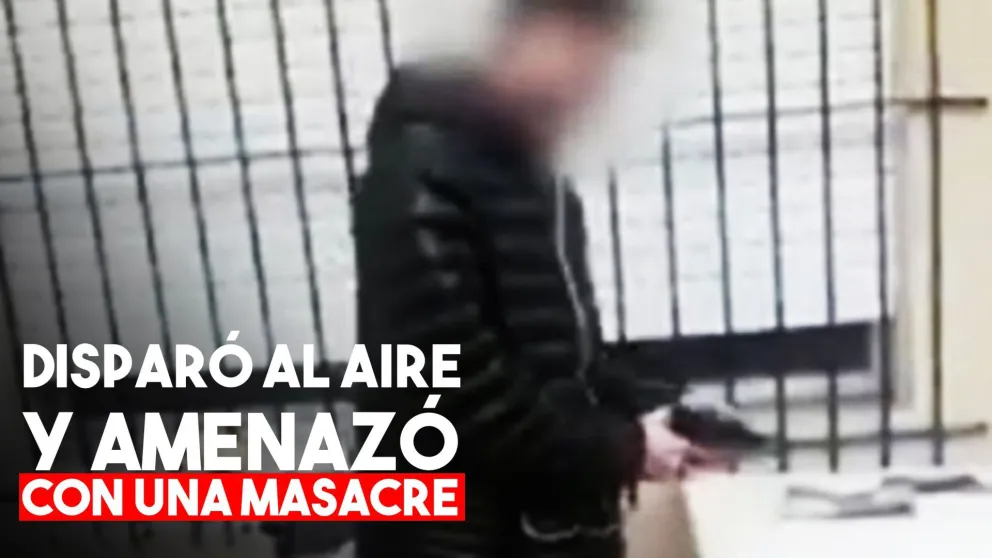 Conmoción en La Tablada por un alumno que disparó al aire y amenazó con cometer una masacre