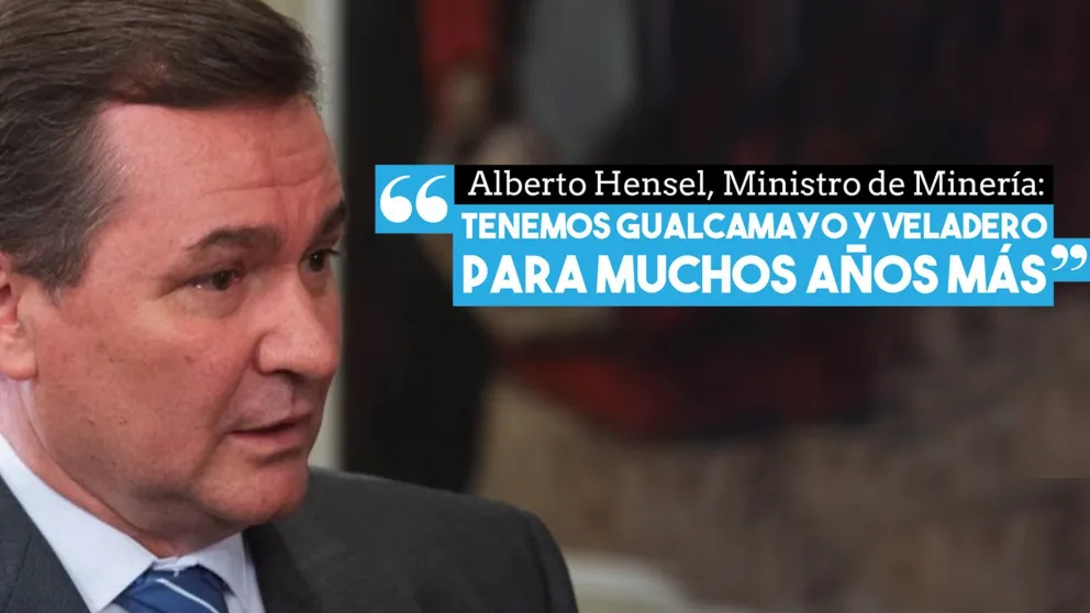 Alberto Hensel: "Tenemos Gualcamayo y Veladero para muchos años más"
