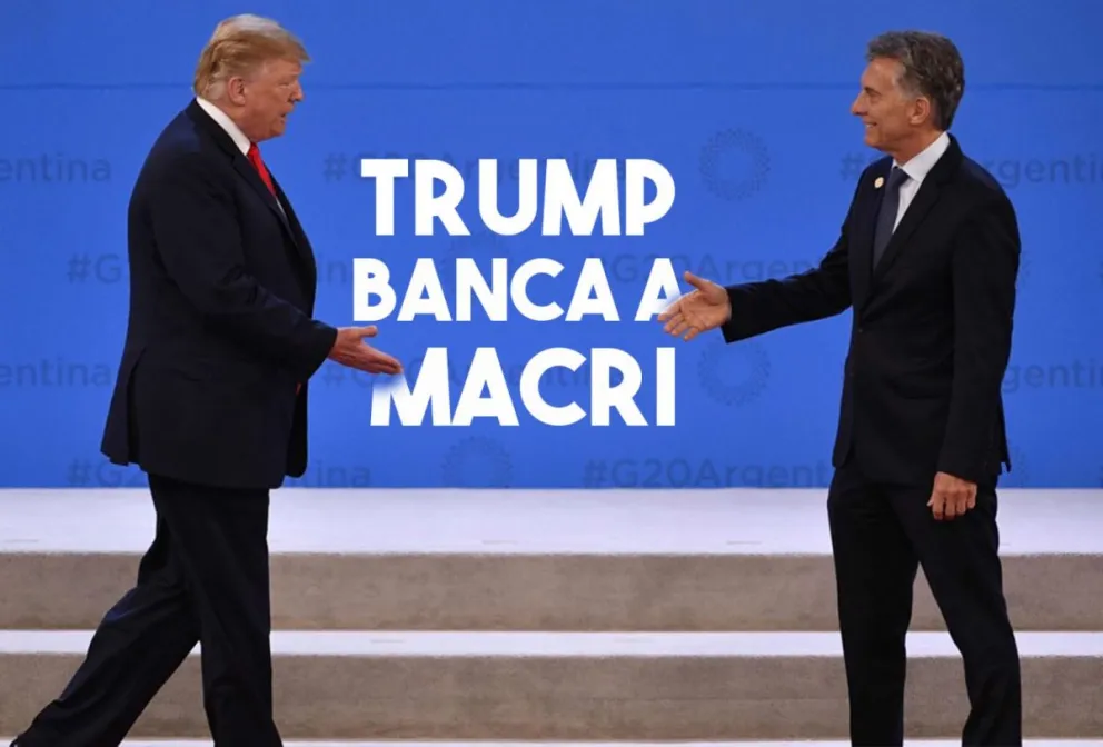 Donald Trump respaldó la agenda económica del gobierno de Mauricio Macri