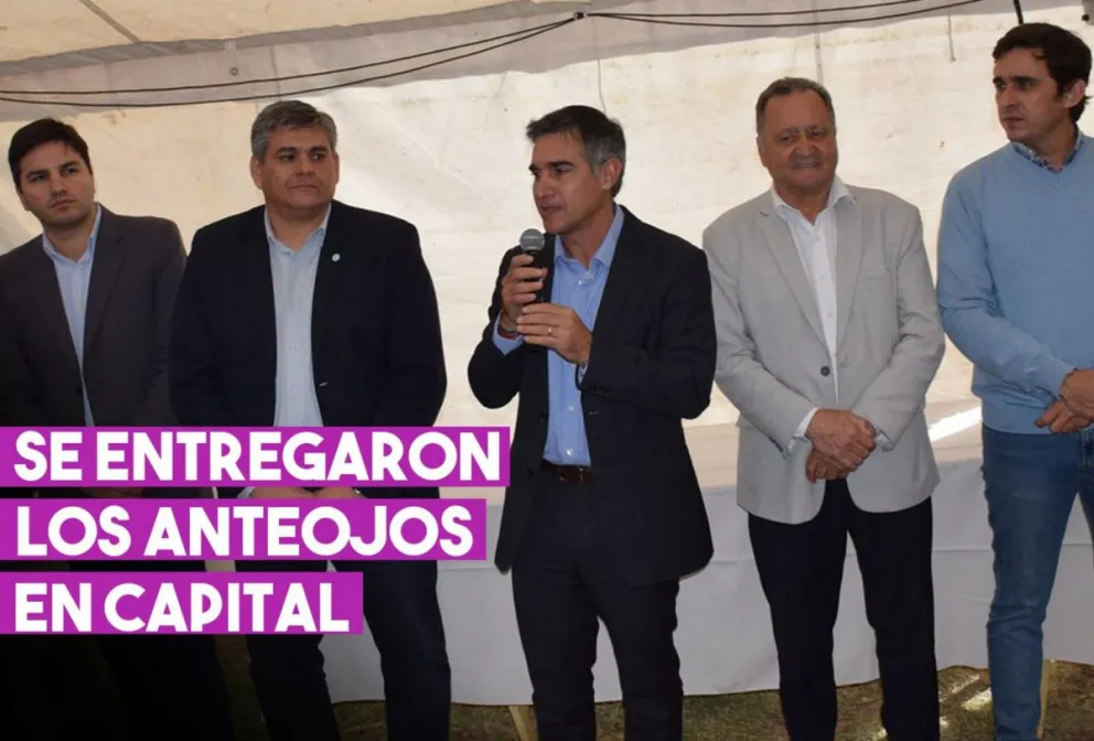 Se hizo la entrega de 1.355 pares de anteojos a vecinos de Capital