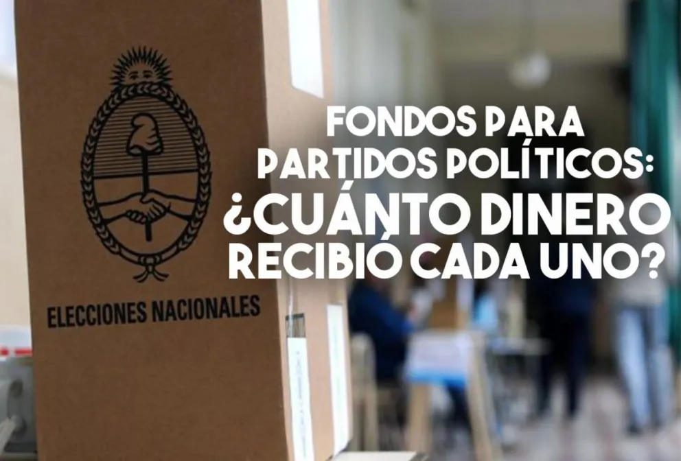 El Gobierno distribuyó los fondos anuales a los partidos políticos