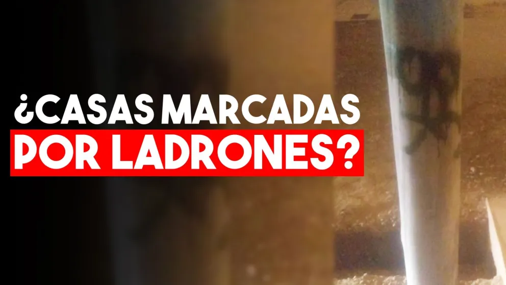 Preocupación en Pocito por casas marcadas