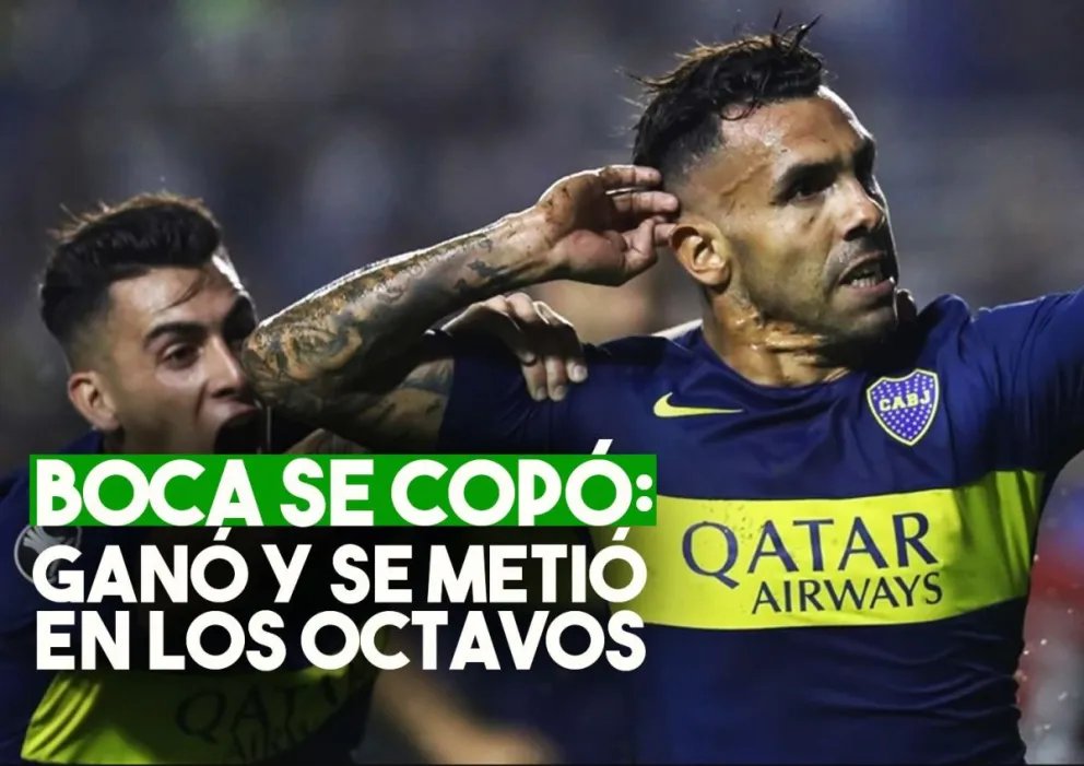 Boca venció a Paranaense y accedió a los octavos de la Libertadores