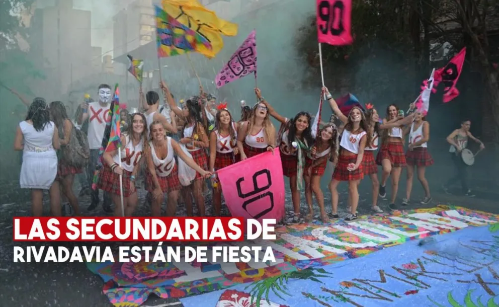 Los egresados de Rivadavia están de fiesta