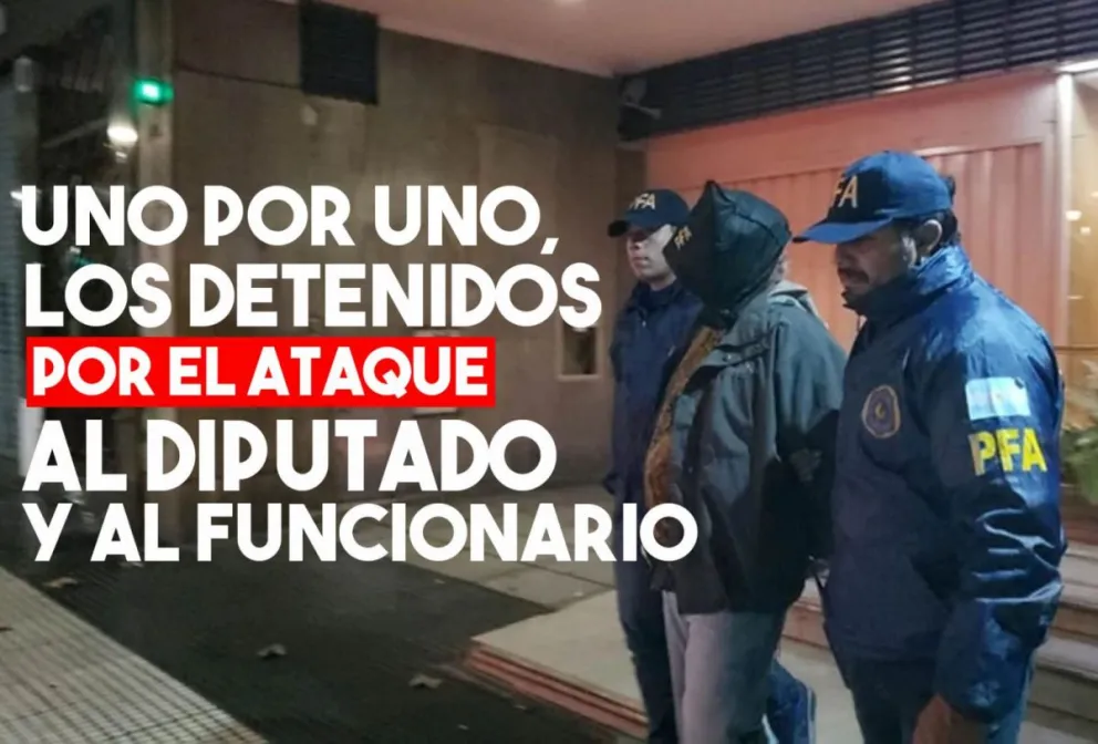 Quiénes son los miembros del clan, detenidos por el ataque al diputado Olivares y Miguel Yadón