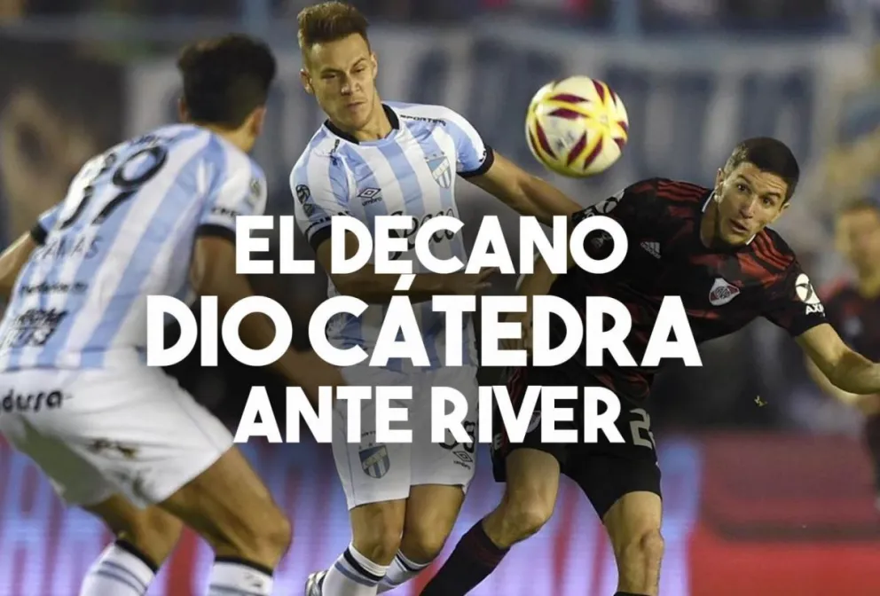 Atlético Tucumán goléo a River y lo dejó al borde de la eliminación