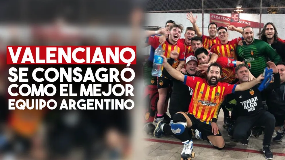 Valenciano se coronó campeón argentino