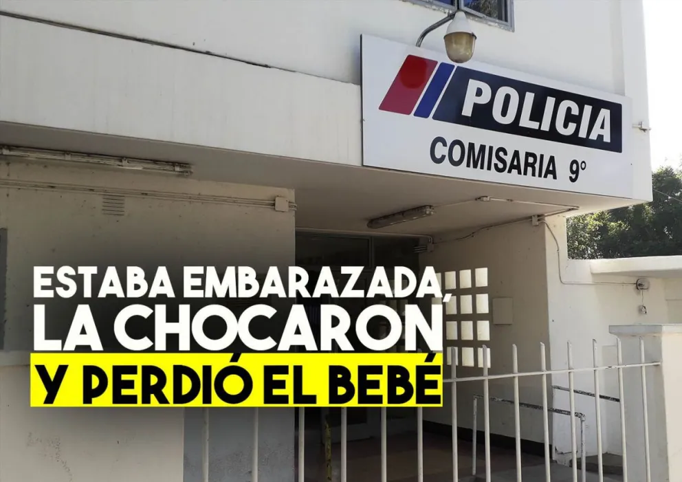 Chocó a una familia y la mujer perdió un embarazo