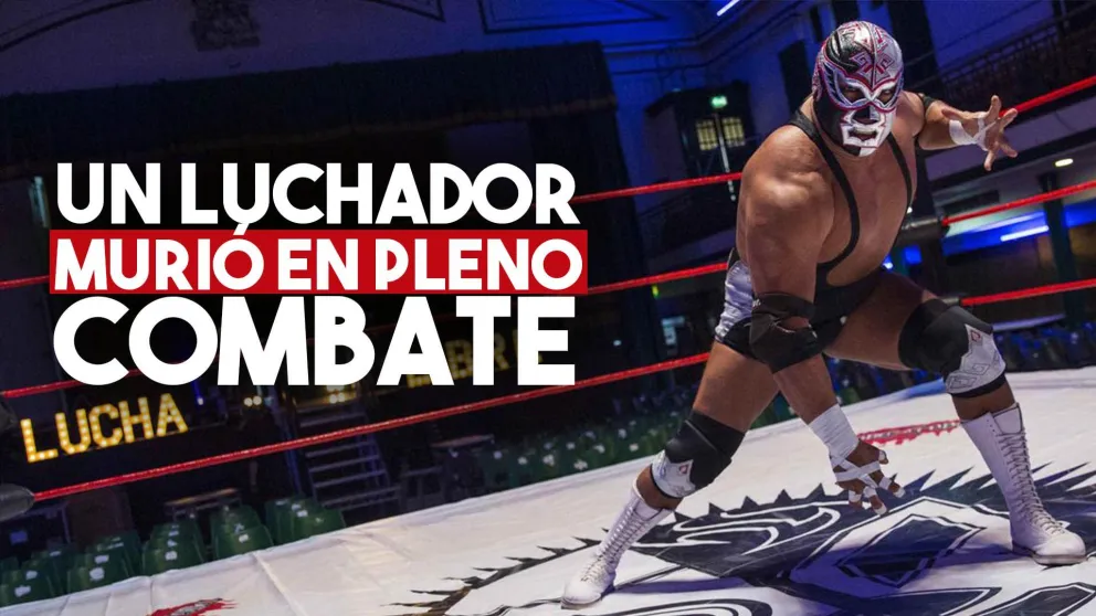 Murió en medio del combate de lucha libre y no pararon la pelea