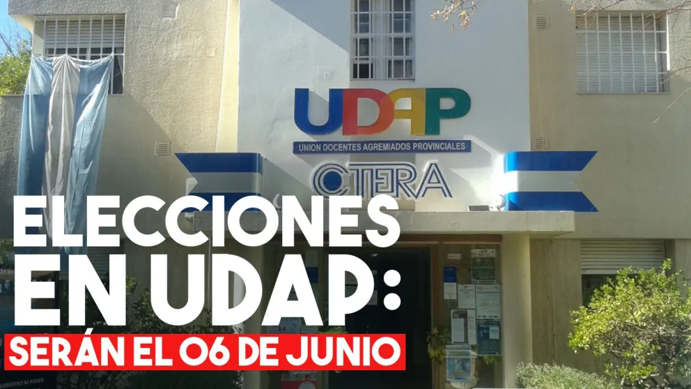 Elecciones en UDAP: serán el 06 de junio