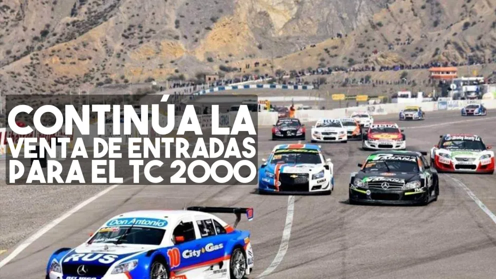 Continúa la venta de entradas para la última carrera del TC 2000