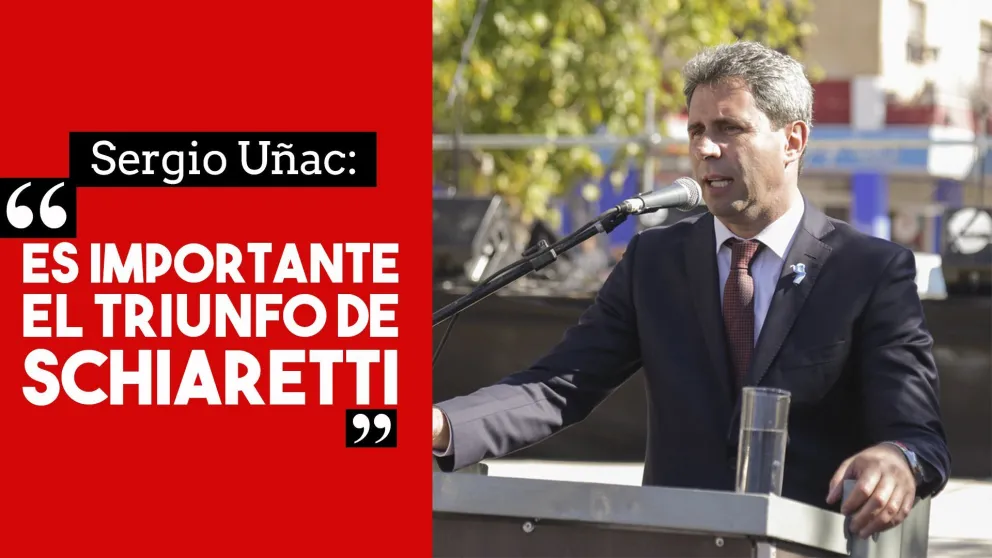 Uñac calificó como "importante" el triunfo de Schiaretti
