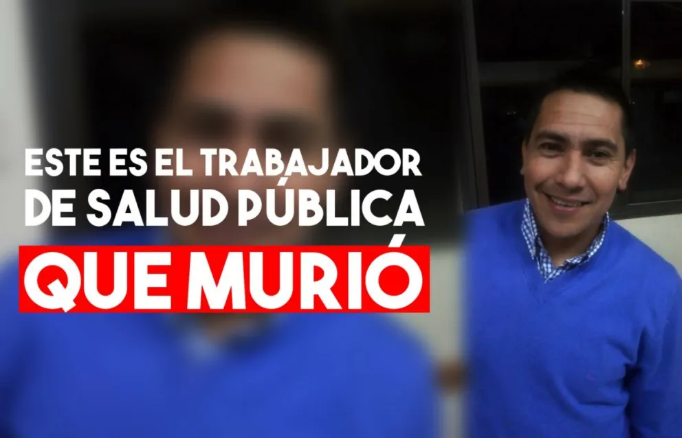 Este es el trabajador de Salud Pública que murió este lunes