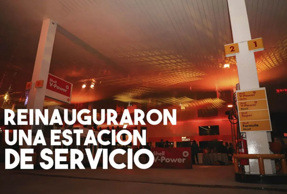Reinauguraron la estación de servicio Central